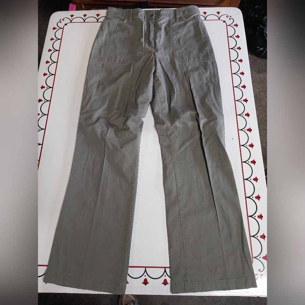Chico's Green Pants